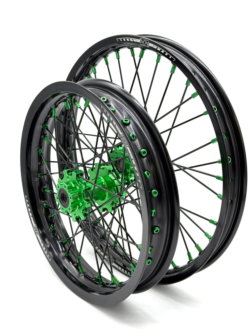 Surron Hyper Bee 17/14 Wheels Black/Green